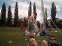 Geraint (with water bottle) and Joe